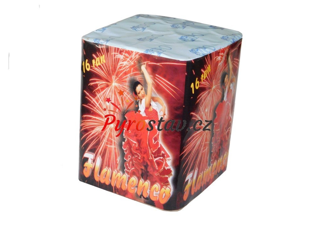 Ohňostroje SIPO s.r.o. Kompakt FLAMENCO 16 ran